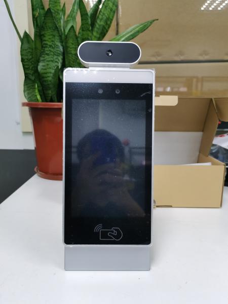 Customized CMS Face Recognition Temperature Reading Screening Kiosk 8 Inch