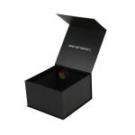 Black Custom Logo Magnetic Close Clothing Gift Fedora Cowboy Hat Box Packaging