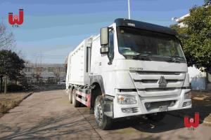 China 336HP Waste Management Side Loader 16m3 Truck For Garbage Collection factory