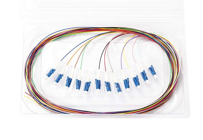 High Credibility LC UPC Pigtail Fiber Optic Cable Yellow LSZH Out Jacket