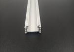 Square Flat Angle Aluminium LED Strip Lights CE LED Aluminium Extrusion Profiles