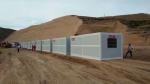 Expended Luxury Folding Container House Village 40 Foot Size With Steel Door