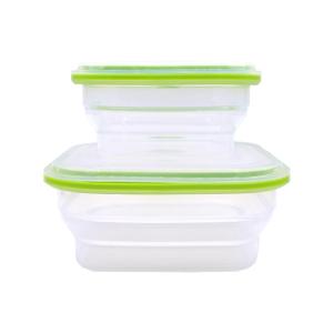 China 800ML Biodegradable Collapsible Kitchen Storage Containers factory
