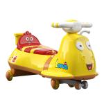 Four-wheel Rollover-proof Children's Pink Scooter Balance Bike Ride on Car for