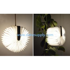 Portable Rechargeable Folding LED Reading Lamp Book Shaped Lamp