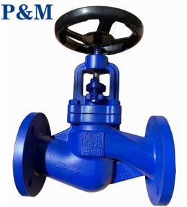 China DN50 PN16 GG25 flanged globe valve handwheel operation factory