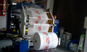 China High Speed Flexographic Printing Machine For Non Woven Fabrics / Plastic Bag factory