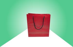 China OEM ODM Custom Paper Shopping Bags Wholesale Glossy/Matte Laminated factory