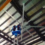 22ft HVLS Workshop Ceiling Fans High Volume Low Speed Energy Saving Ceiling Fans