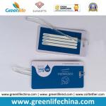 Airline Promotional Gift Cheap PVC Hard Luggage Name Tag W/Loop
