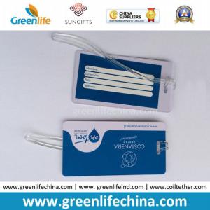China Custom Blue Color Good Quality Luggage Tag/ Name Tag factory