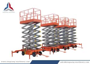 China China Professional 12m Mobile Scissor Lift Table for Warehouse factory