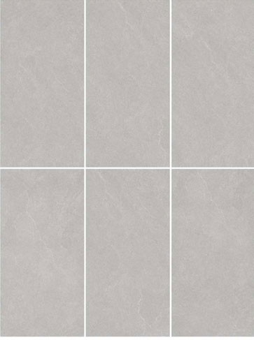 Light Grey Matte Sandstone Exterior Curtain Wall Thick Tile For Building 600x1200mm