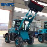 42KW 4 Wheel Drive Mini 1.6 Ton Wheel Loader for Agricultural Dimension 5020mm