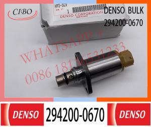 China 294200-0670 Diesel Pump Fuel Injection Suction Control Valve 8-98181831-0 8981818310 factory