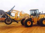 Capacity 12 Ton 22 Ton Forklift Loader Big Diameter Timber Grapple Log Loader
