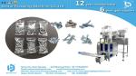 Screws nails dowels 3 kinds of furniture fittings mixing packing in one bag