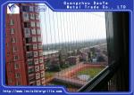 Hard Line Safety Fixed Invisible Grille Stainless Steel Wire Material