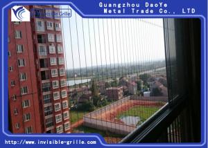 China Hard Line Safety Fixed Invisible Grille Stainless Steel Wire Material factory