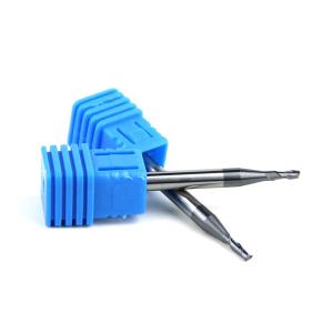 China Tungsten Cobalt Alloy HRC50 Flat Carbide End Mill CNC Milling Machine 2 Flutes on sale