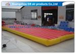 Red Interactive Inflatable Sports Games Air Mattress For Gym Bungee Jumping