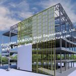 Skyscrapers Low Rise Multi-storey Steel Building Manufactured Departments for