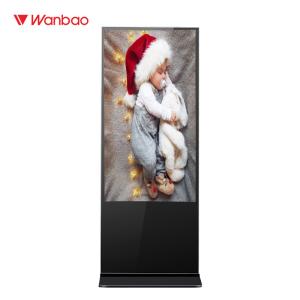 China Floor Standing LED Touch Screen Digital Signage For Indoor Advertising factory