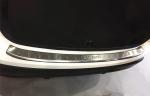 Stainless Steel Back Door Sills For Nissan Qashqai 2014 2015 2016 Scuff Plate