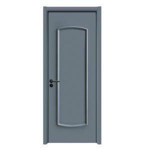 China Painting WPC Door Durable Low Maintenance And Environmentally Friendly factory