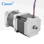 57*57*54mm NEMA 23 Planetary Gear Stepping Motor Dual Shaft 50:1 for Extrusion