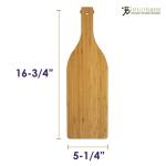 Custom Shaped Bamboo Chopping Block High Strength For Home / Restaurant