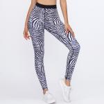Elastic Band Womens Yoga Leggings Leopard Fitness Pants Custom made