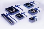 Two piece paper boxes with bow