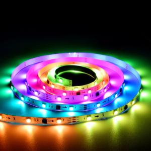 China Symphony SMD 5050 RGB LED Strip 12V 5m Thickened Double Sided Film Panel Flexible factory