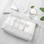 Cartoon PU Leather Makeup Toiletry Travel Bags For Girls