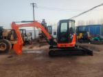 Japan Used Most Popular Hitachi Mini Excavator Zx55UR, Secondhand 5.5 Ton Track