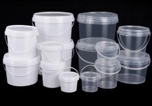 China Customizable Transparent Plastic Bucket Capacity Woven Bag PE Bag Packaging factory
