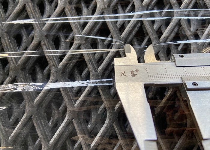Diamond Shape Clapping 30 X 60mm Galvanized Expanded Metal Mesh