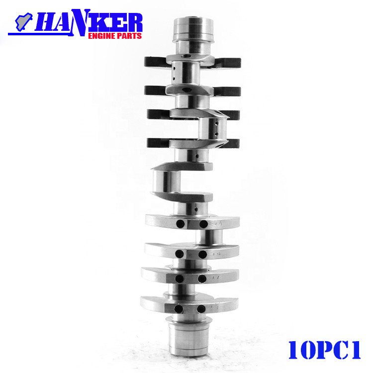 Excavator isuzu alloy crankshaft for 10PC1 8-94396737-4 8-94396-737-4