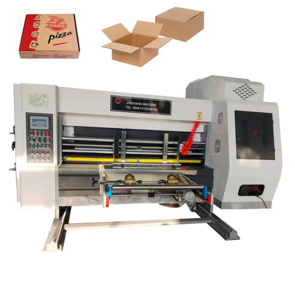 China Automatic Carton Die Cutting 400mm Pizza Box Making Machine factory