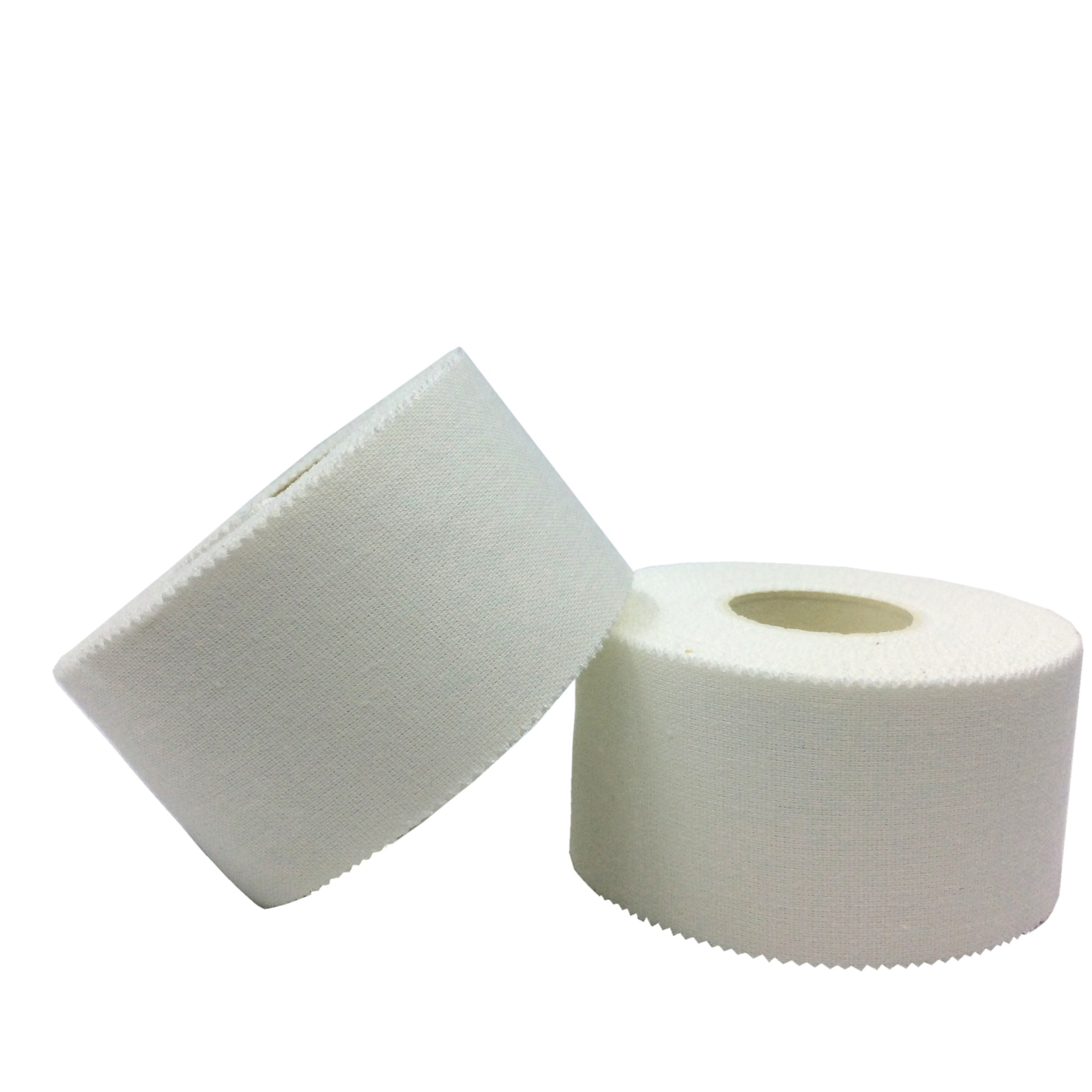 Medical Sports Strapping Athletic Adhesive Tape White 100% Cotton