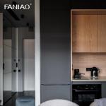 Factory Wholesale Hotel Small Kitchen Design Modern Mini Kitchenette Set