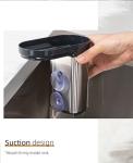 Efficiently Store Your Sink Essentials With Silver Stainless Steel Sink Pod