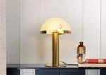 Mushroom Marble Shade LED Brass Sconce unique table lamps