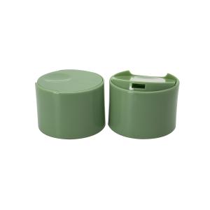 China 24 Mm Double wall Disc Top Cap, Bottle Cap For Lotion Bottle factory