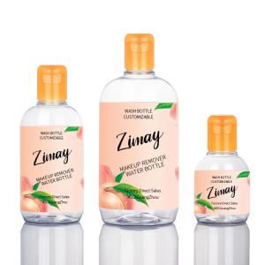 China 300ML Plastic Bottle Screw Top , Transparent PET Screw Top Jars factory