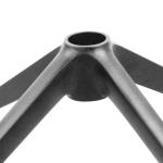 Office Ergonomic Aluminum Alloy Office Chair Metal Base 38mm Air Spring With