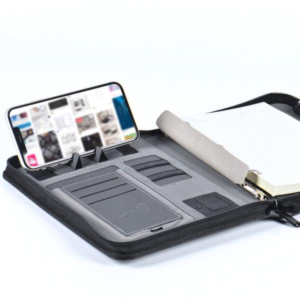 High End Leather Hardcover Luxurious Customized Logo Multifunctional Travel