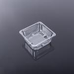 PET Dessert Bread 6.5*6.5*3cm Plastic Pastry Packaging