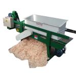 16pcs Blade Wood Shaving Machine 0.18 Ton Wood Wool Making Machine